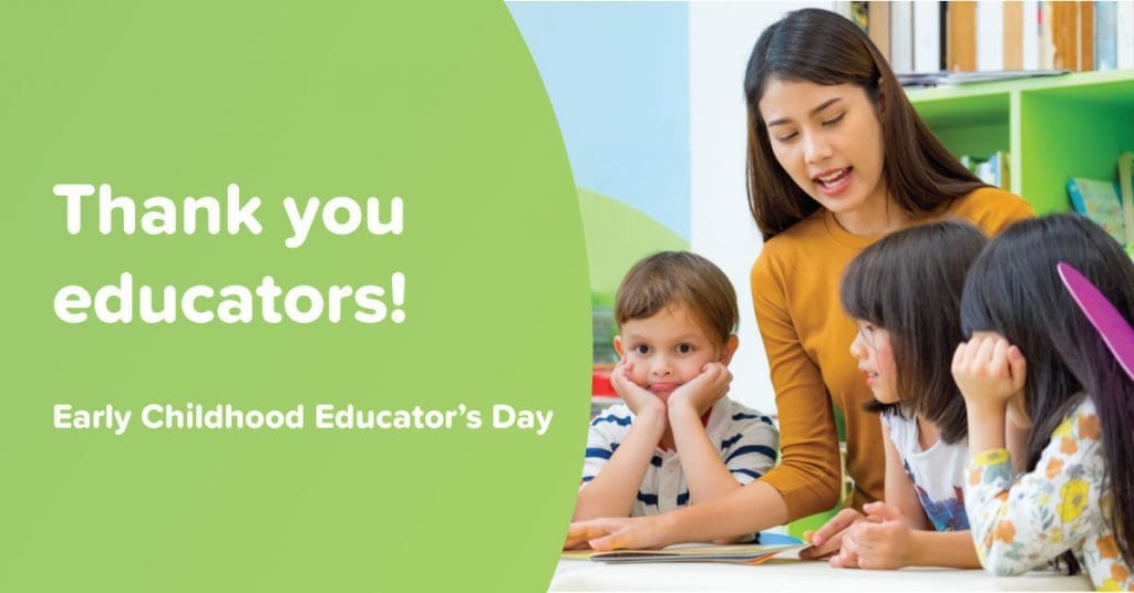 Early Childhood Educators' Day Saying thanks Practical